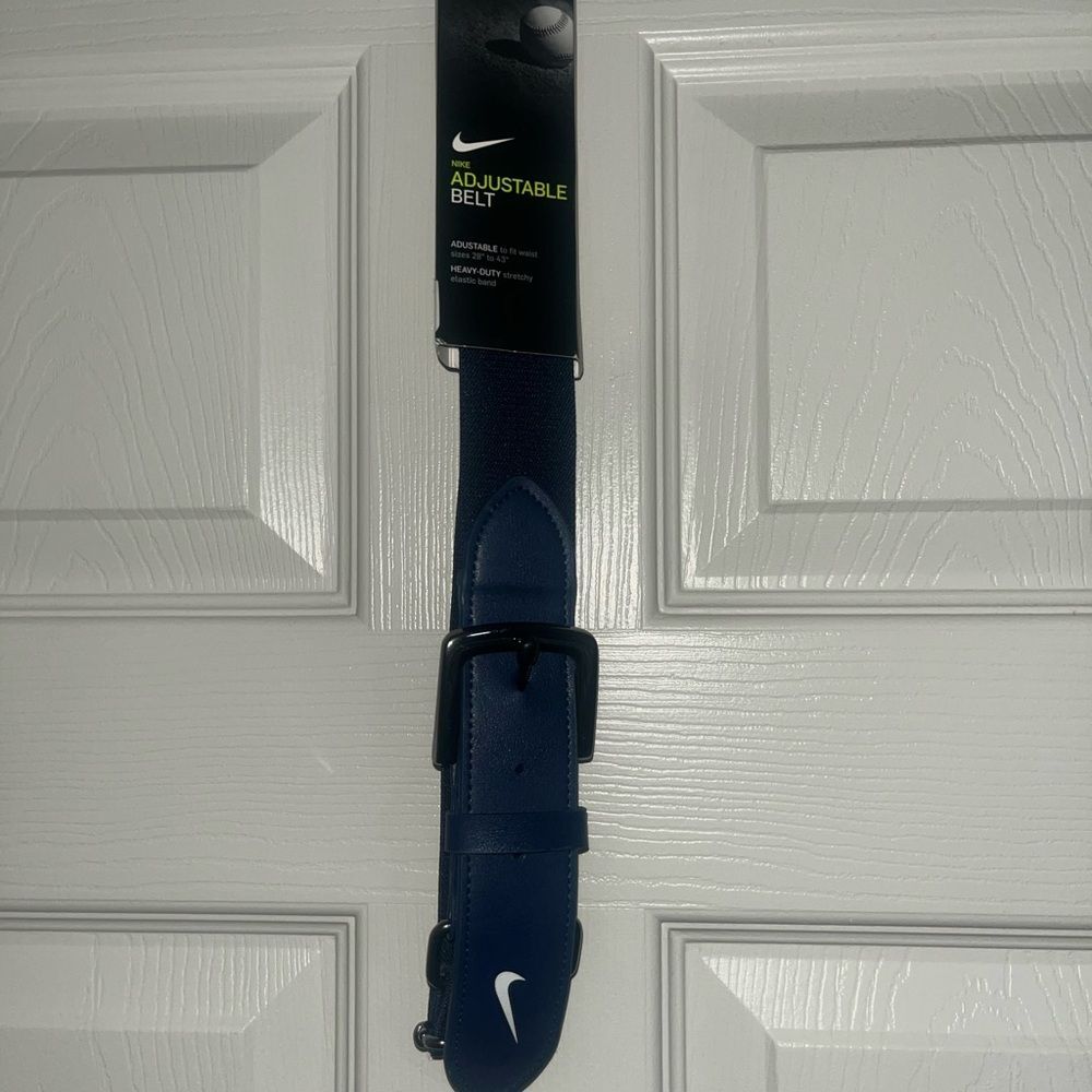 Nike Navy Adjustable Belt